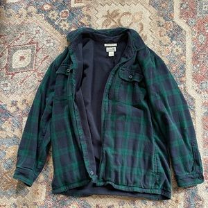 L.L. Bean Fleece Lined Flannel